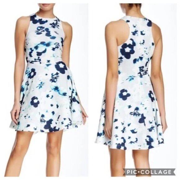 NWT Townsen Neiman Marcus Women's Tennis Mini Scuba Dress L Tie Dye Pickleball - Picture 2 of 10